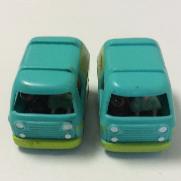 Scooby-Doo & Shaggy Mystery Machine Burger King 1996 Lot of 2 - Picture 2 of 4